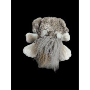 Ganz Webkinz Schnauzer Plush 9" Stuffed Animal Toy Dog ‎ gray